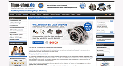 Desktop Screenshot of lima-shop.de
